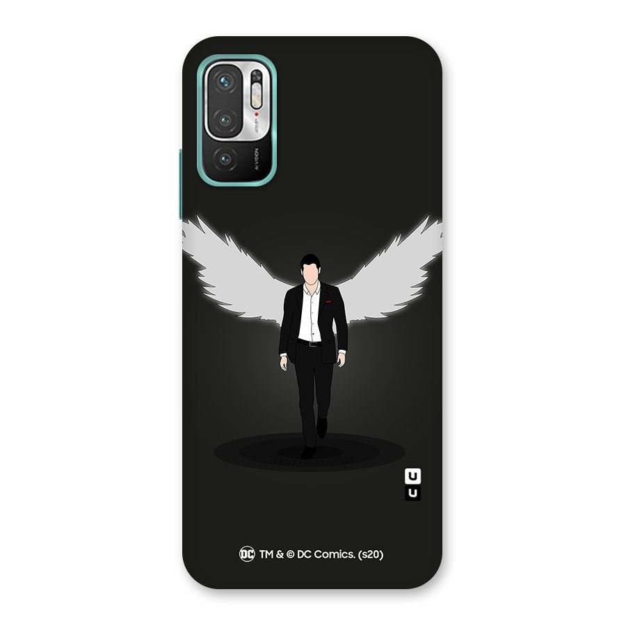 Lucifer Minimalistic Archangel Art Back Case for Redmi Note 10T 5G