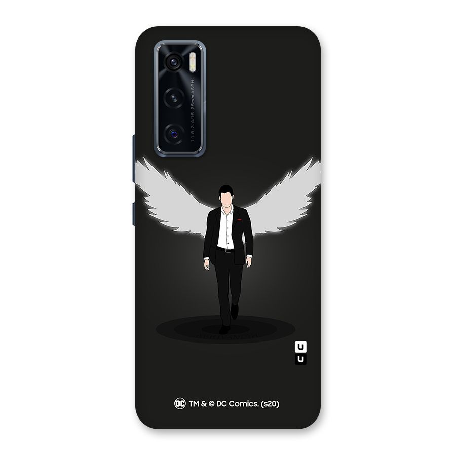 Lucifer Minimalistic Archangel Art Back Case for Vivo V20 SE
