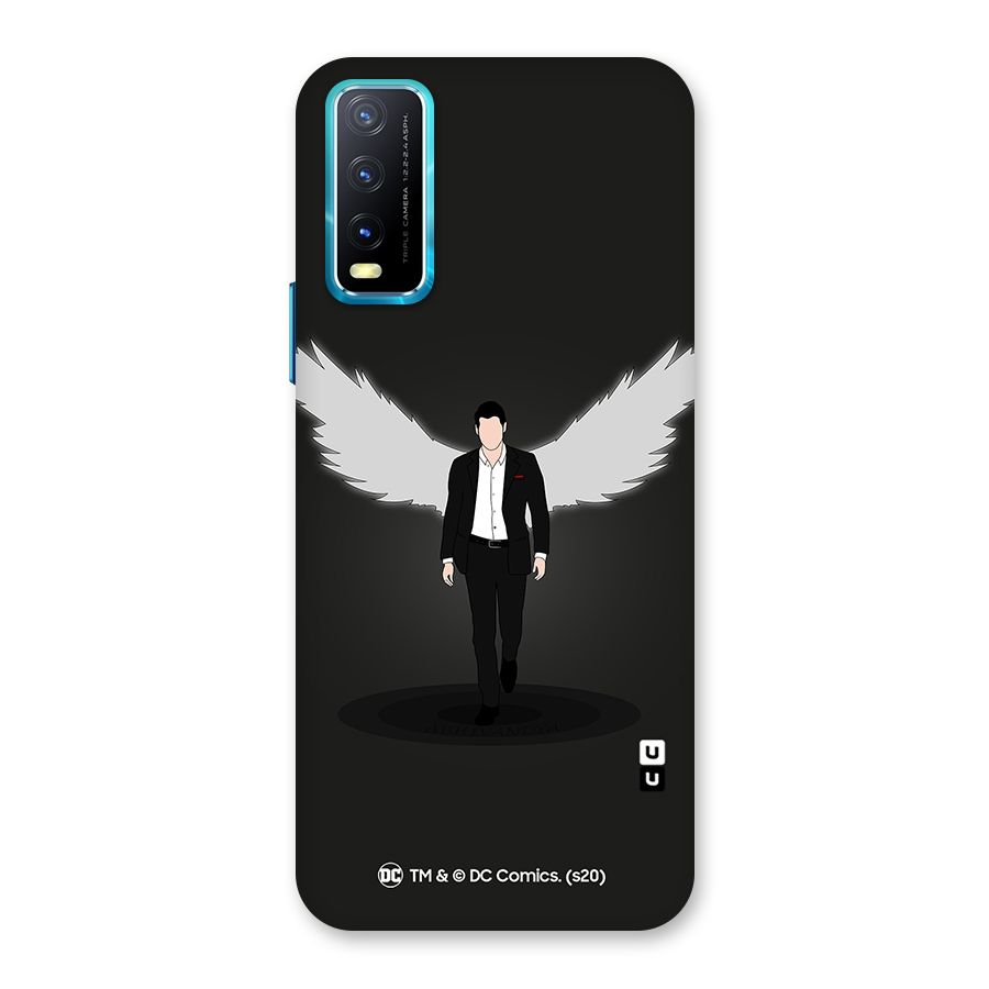 Lucifer Minimalistic Archangel Art Back Case for Vivo Y20G