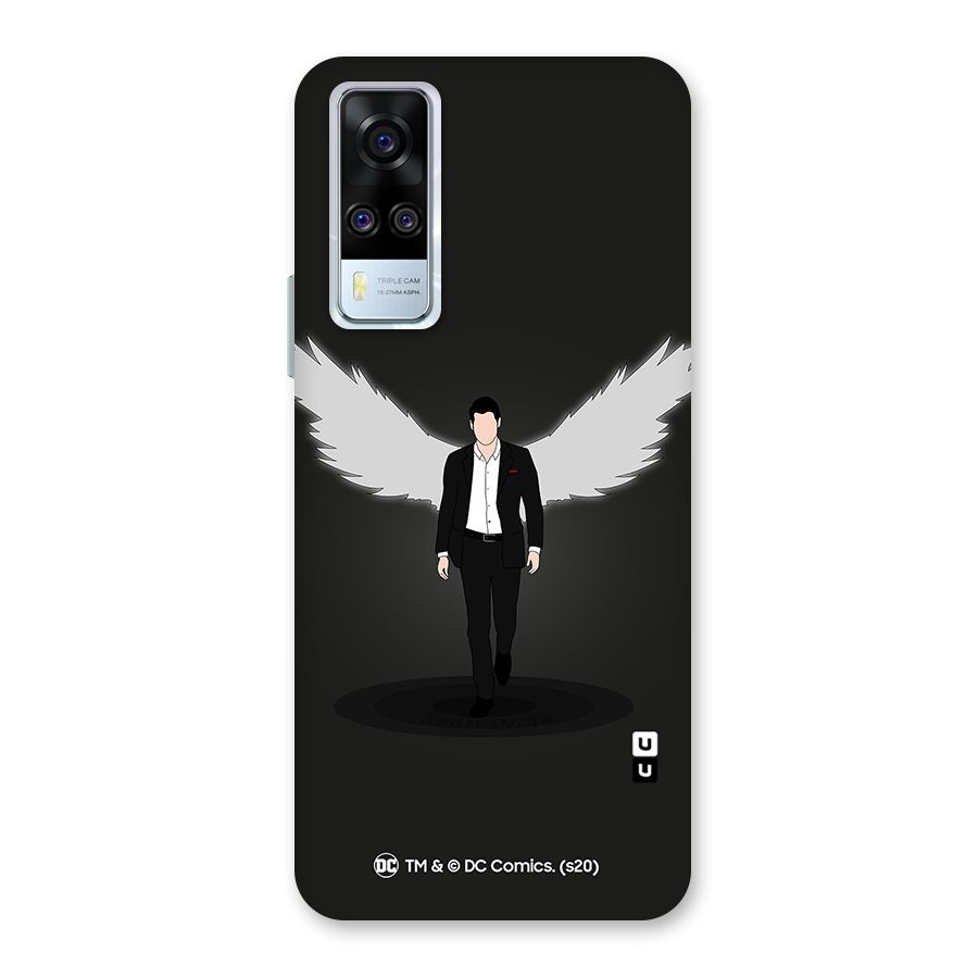 Lucifer Minimalistic Archangel Art Back Case for Vivo Y31