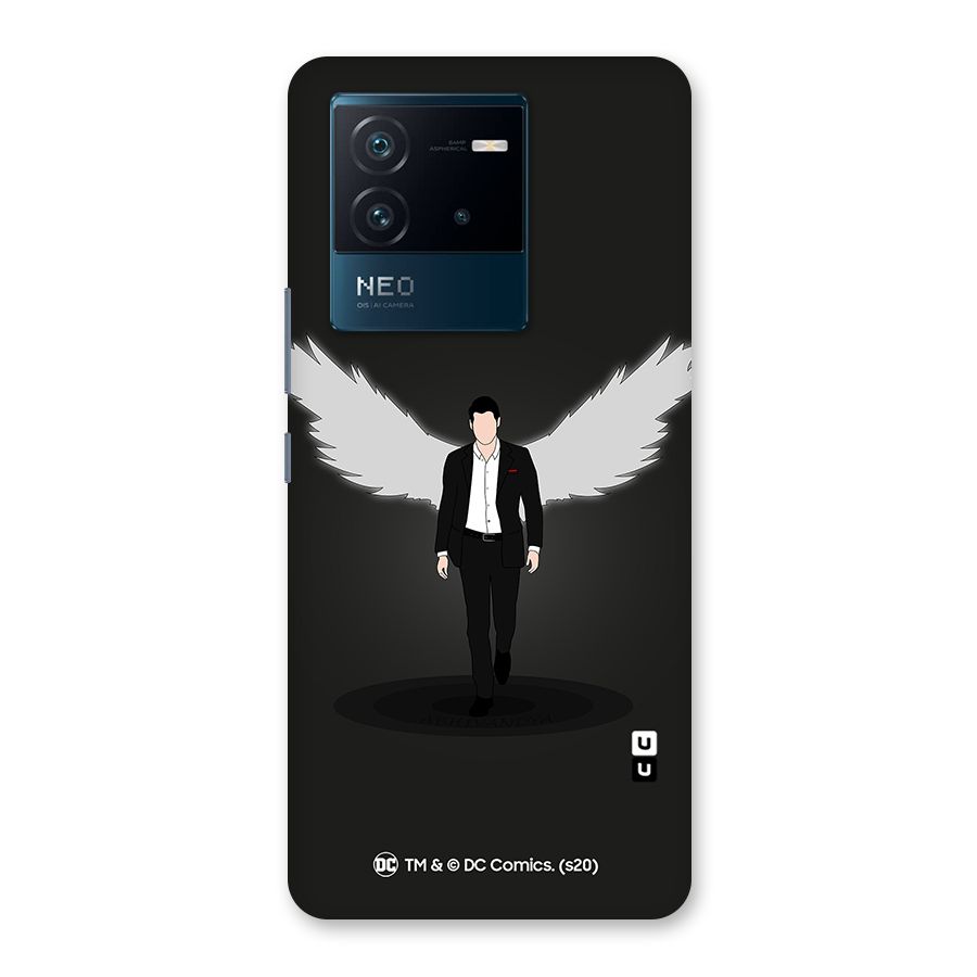 Lucifer Minimalistic Archangel Art Back Case for Vivo iQOO Neo 6 5G