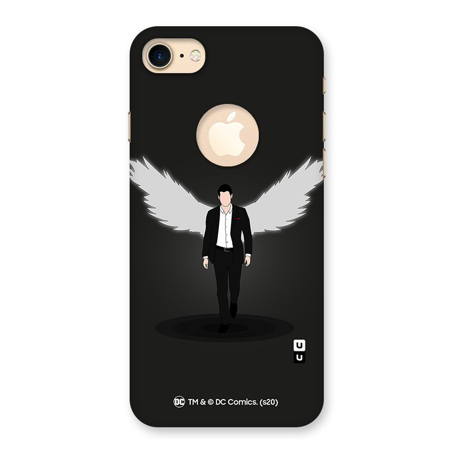 Lucifer Minimalistic Archangel Art Back Case for iPhone 7 Logo Cut
