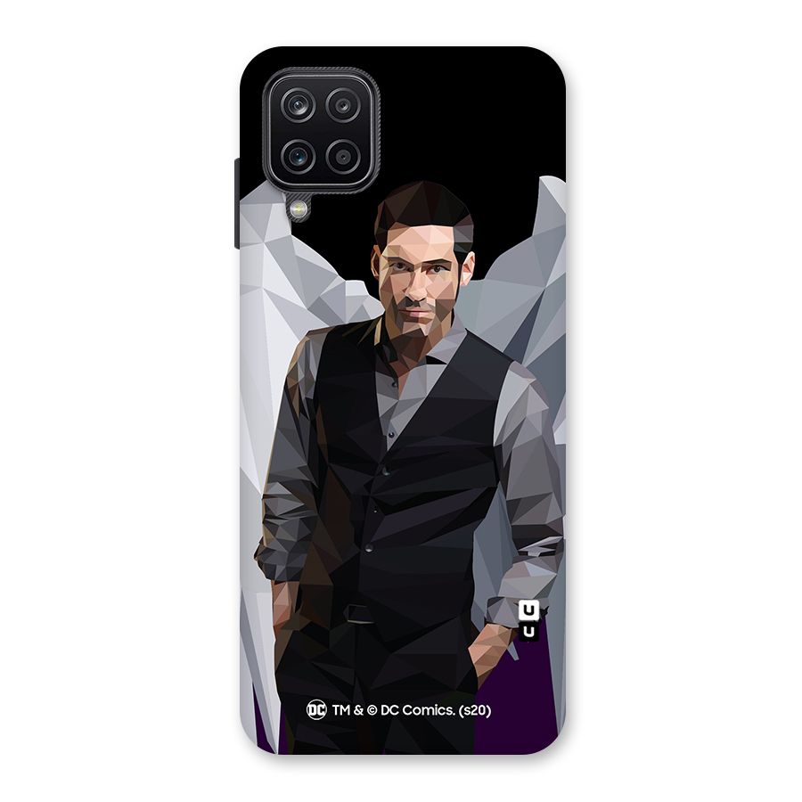 Lucifer Morningstar Art Abstract Back Case for Galaxy A12