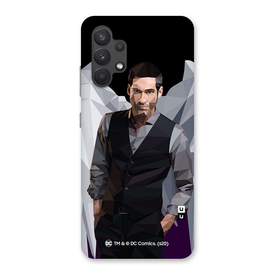 Lucifer Morningstar Art Abstract Back Case for Galaxy A32