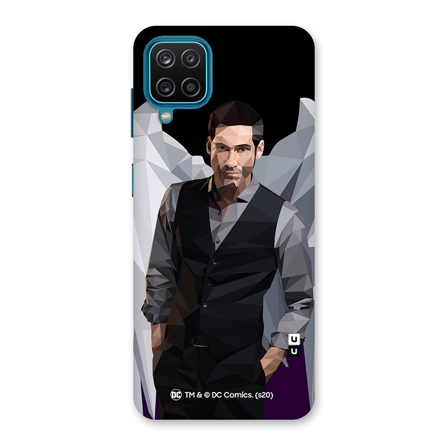 Lucifer Morningstar Art Abstract Back Case for Galaxy M12