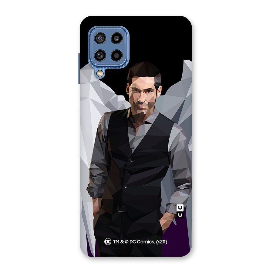 Lucifer Morningstar Art Abstract Back Case for Galaxy M32