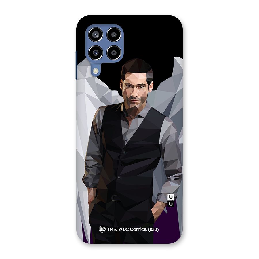 Lucifer Morningstar Art Abstract Back Case for Galaxy M53 5G