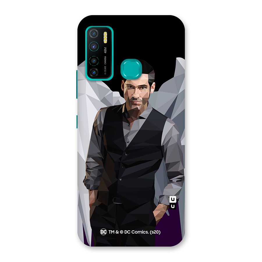 Lucifer Morningstar Art Abstract Back Case for Infinix Hot 9 Pro