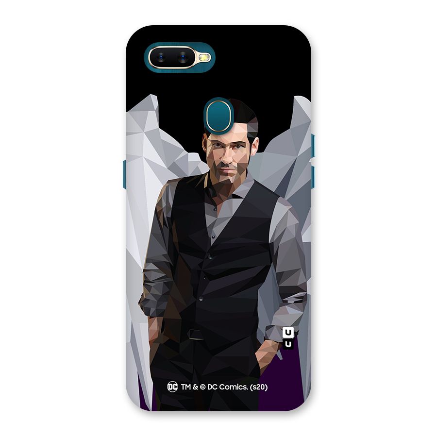 Lucifer Morningstar Art Abstract Back Case for Oppo A11k