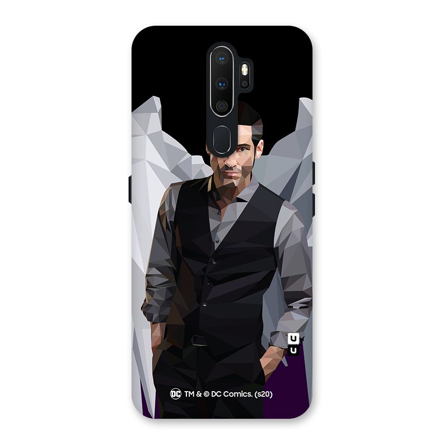 Lucifer Morningstar Art Abstract Back Case for Oppo A5 (2020)