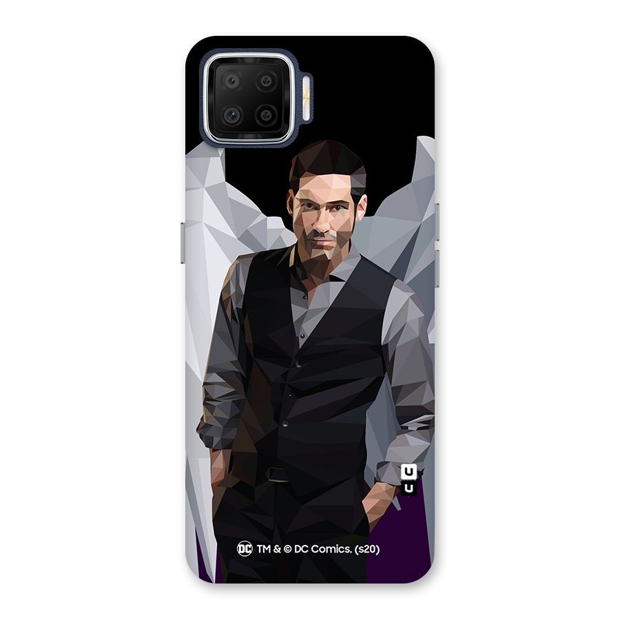 Lucifer Morningstar Art Abstract Back Case for Oppo F17