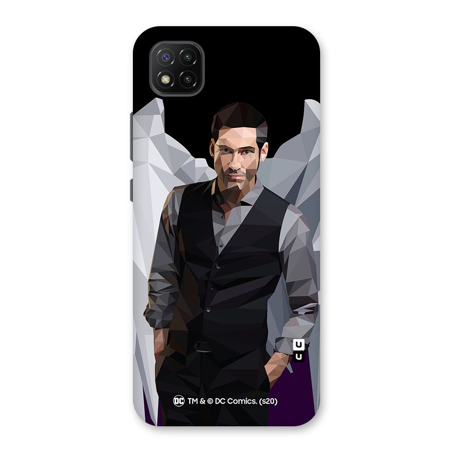 Lucifer Morningstar Art Abstract Back Case for Poco C3