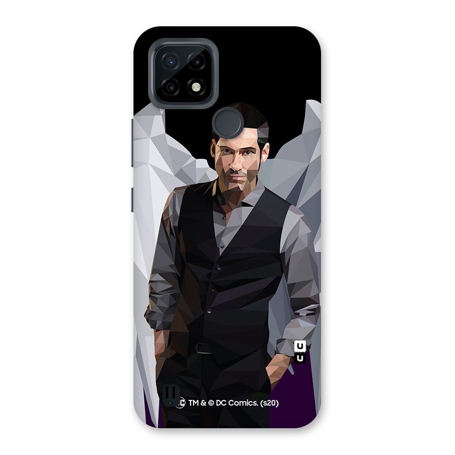 Lucifer Morningstar Art Abstract Back Case for Realme C21