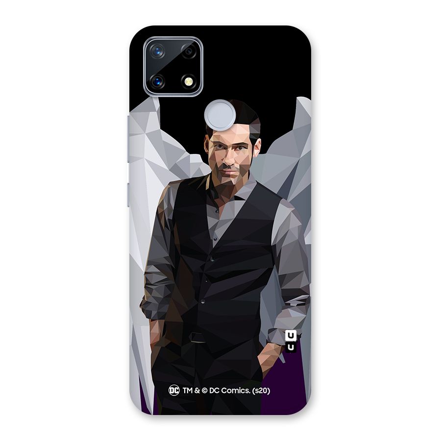 Lucifer Morningstar Art Abstract Back Case for Realme Narzo 20