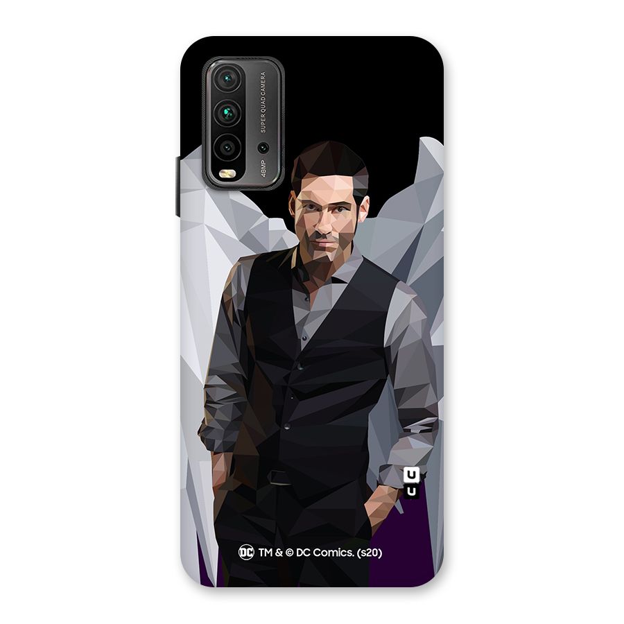 Lucifer Morningstar Art Abstract Back Case for Redmi 9 Power