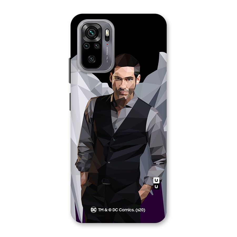 Lucifer Morningstar Art Abstract Back Case for Redmi Note 10