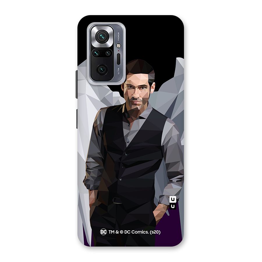 Lucifer Morningstar Art Abstract Back Case for Redmi Note 10 Pro