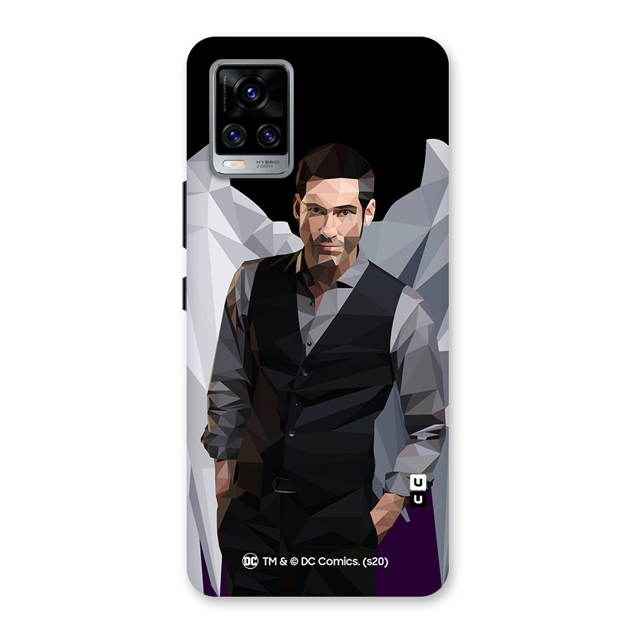 Lucifer Morningstar Art Abstract Back Case for Vivo V20 Pro