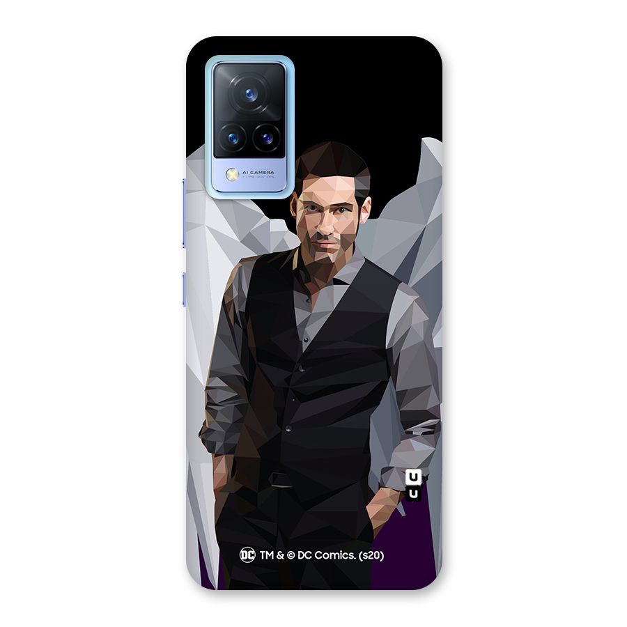 Lucifer Morningstar Art Abstract Back Case for Vivo V21 5G