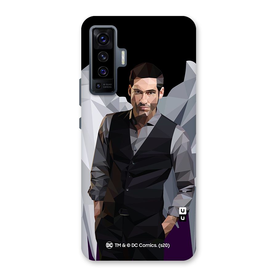 Lucifer Morningstar Art Abstract Back Case for Vivo X50