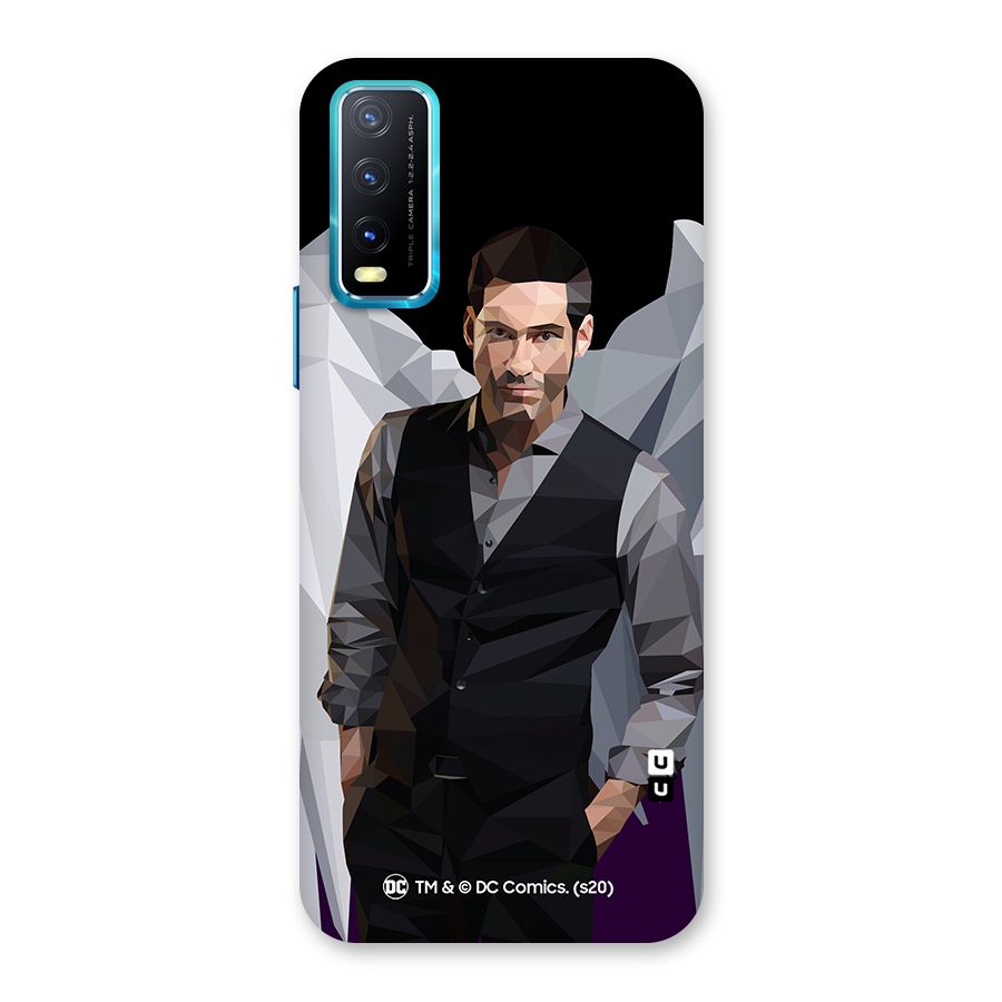 Lucifer Morningstar Art Abstract Back Case for Vivo Y20G