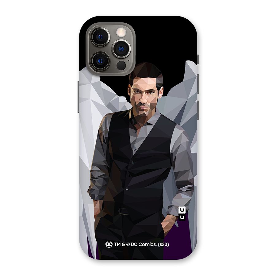 Lucifer Morningstar Art Abstract Back Case for iPhone 12 Pro