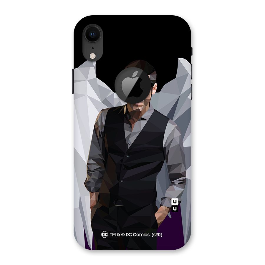 Lucifer Morningstar Art Abstract Back Case for iPhone XR Logo Cut