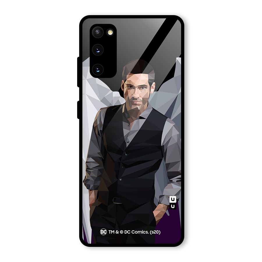 Lucifer Morningstar Art Abstract Glass Back Case for Galaxy S20 FE 5G
