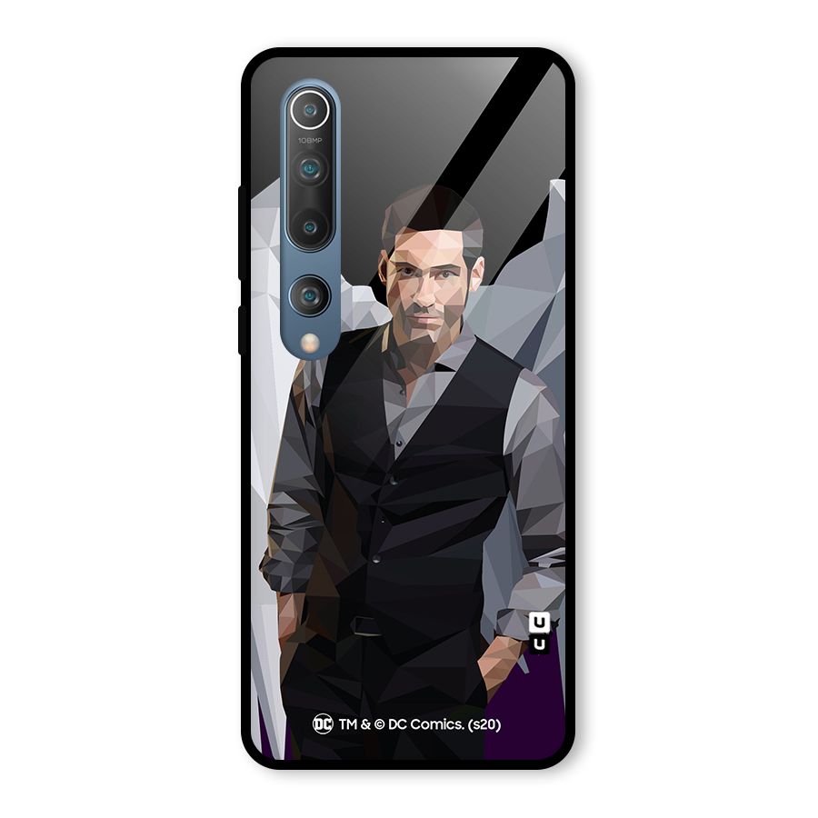 Lucifer Morningstar Art Abstract Glass Back Case for Mi 10