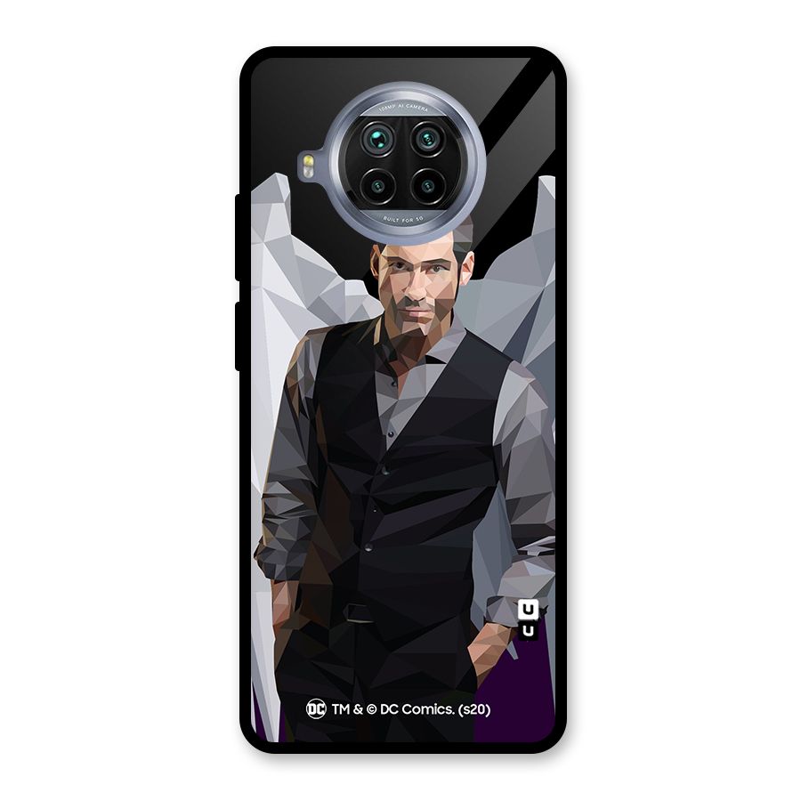 Lucifer Morningstar Art Abstract Glass Back Case for Mi 10i