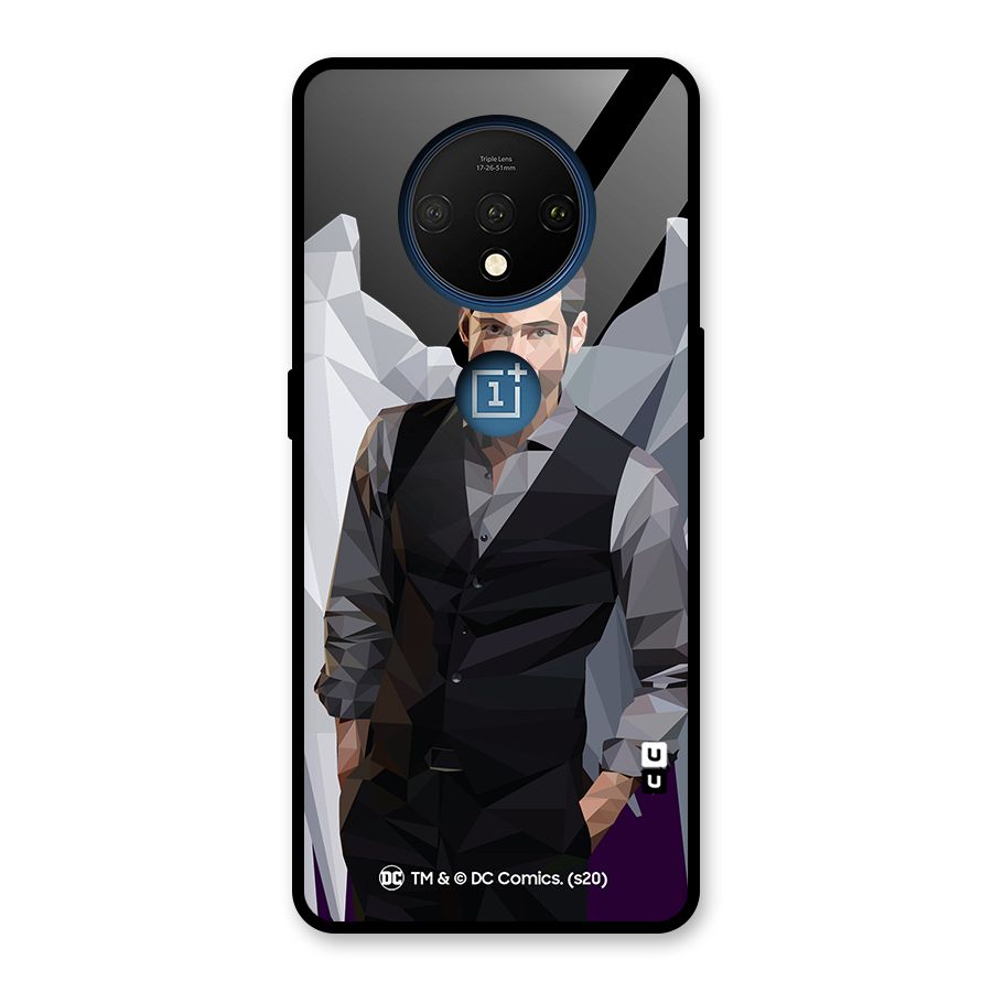 Lucifer Morningstar Art Abstract Glass Back Case for OnePlus 7T