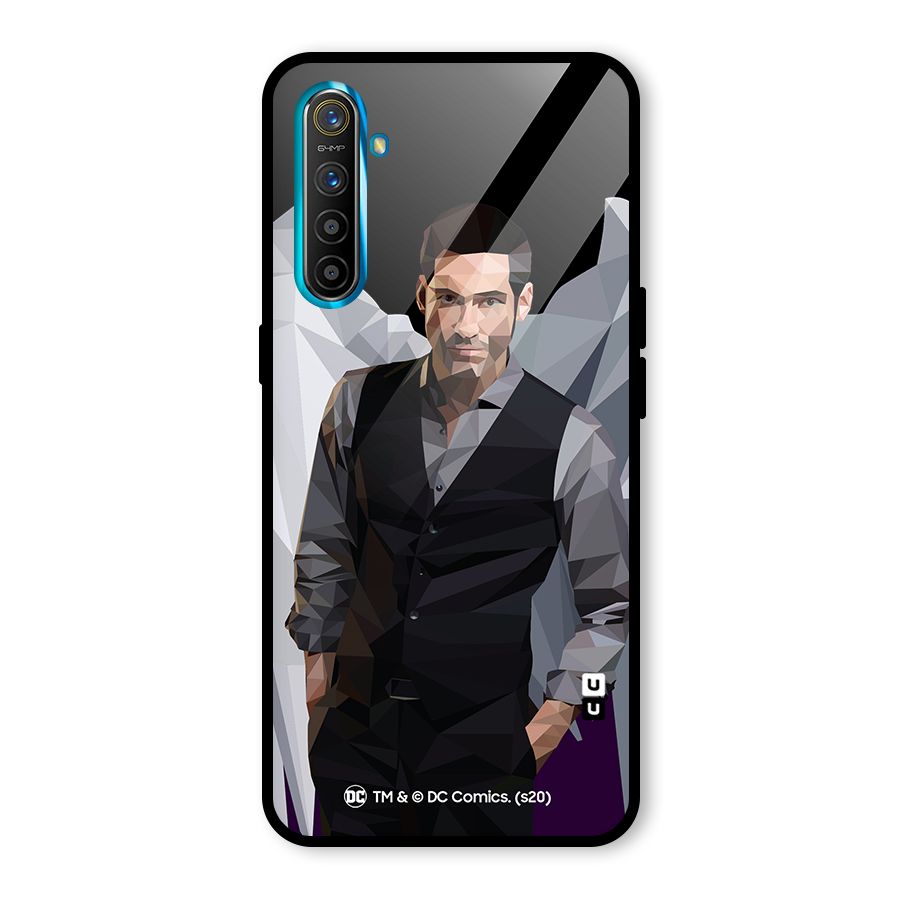 Lucifer Morningstar Art Abstract Glass Back Case for Realme X2
