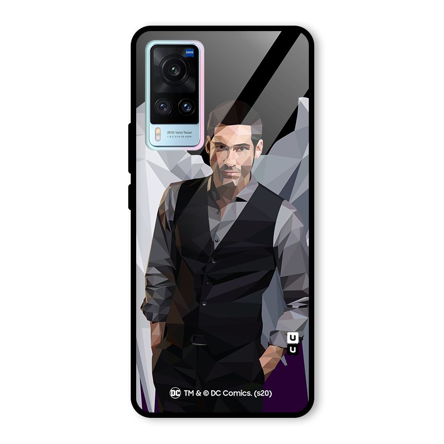 Lucifer Morningstar Art Abstract Glass Back Case for Vivo X60