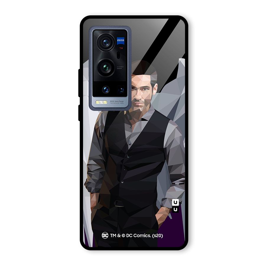 Lucifer Morningstar Art Abstract Glass Back Case for Vivo X60 Pro Plus