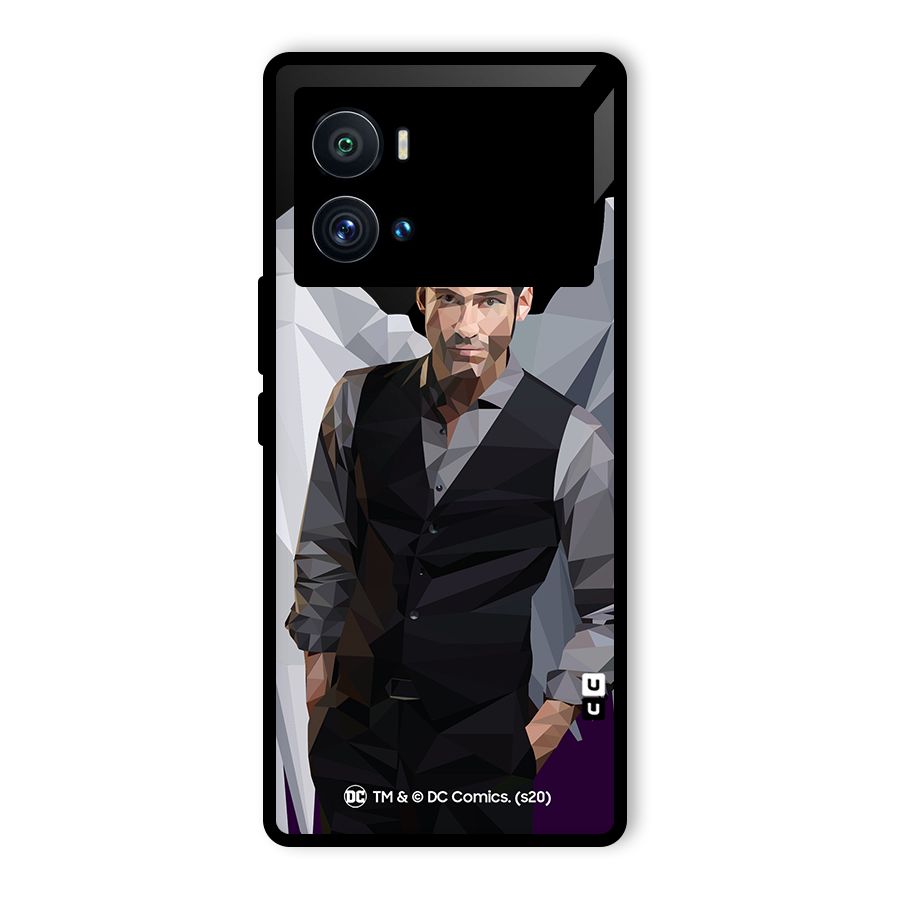 Lucifer Morningstar Art Abstract Glass Back Case for Vivo iQOO 9 Pro