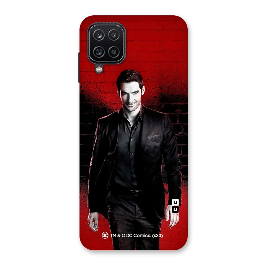 Lucifer Morningstar Wings Shadow Back Case for Galaxy A12