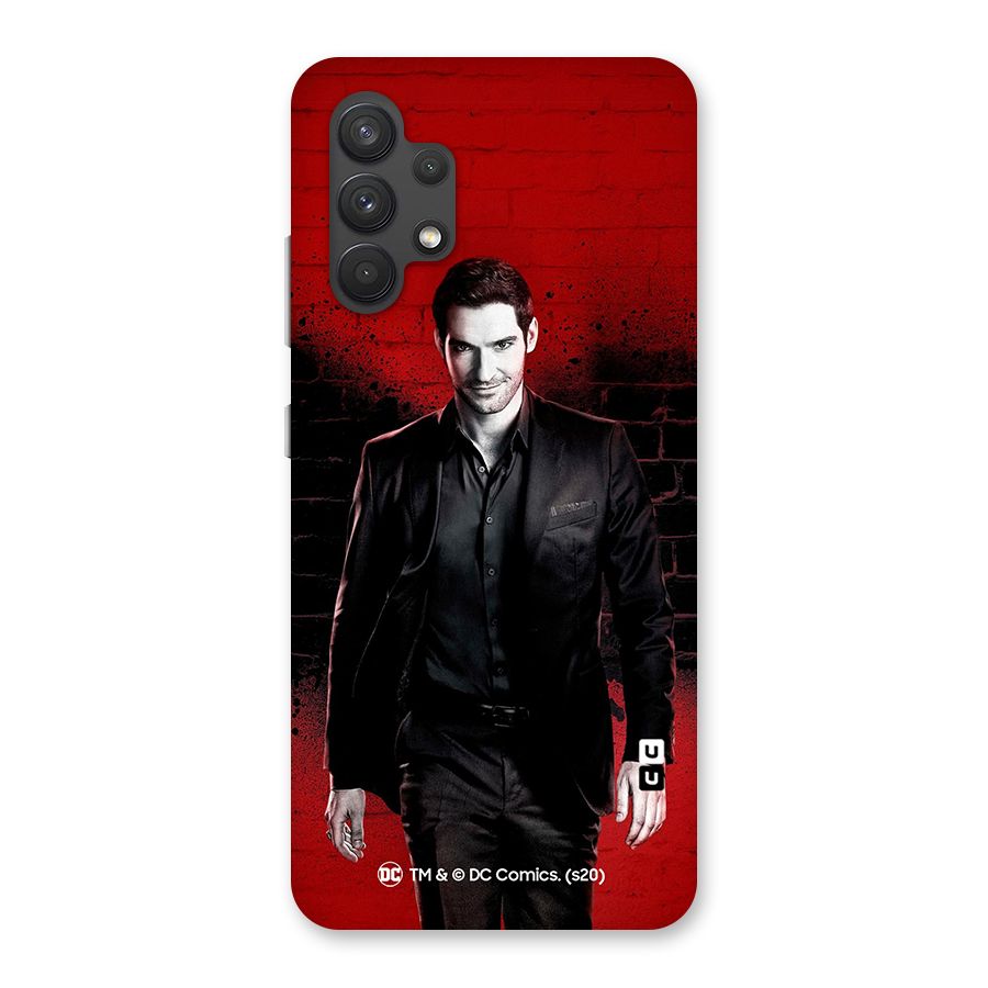 Lucifer Morningstar Wings Shadow Back Case for Galaxy A32