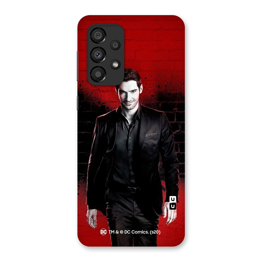 Lucifer Morningstar Wings Shadow Back Case for Galaxy A33 5G