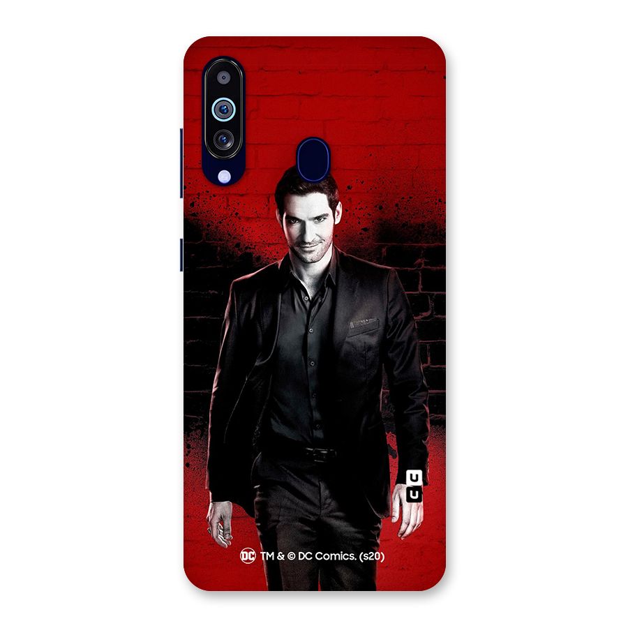 Lucifer Morningstar Wings Shadow Back Case for Galaxy A60