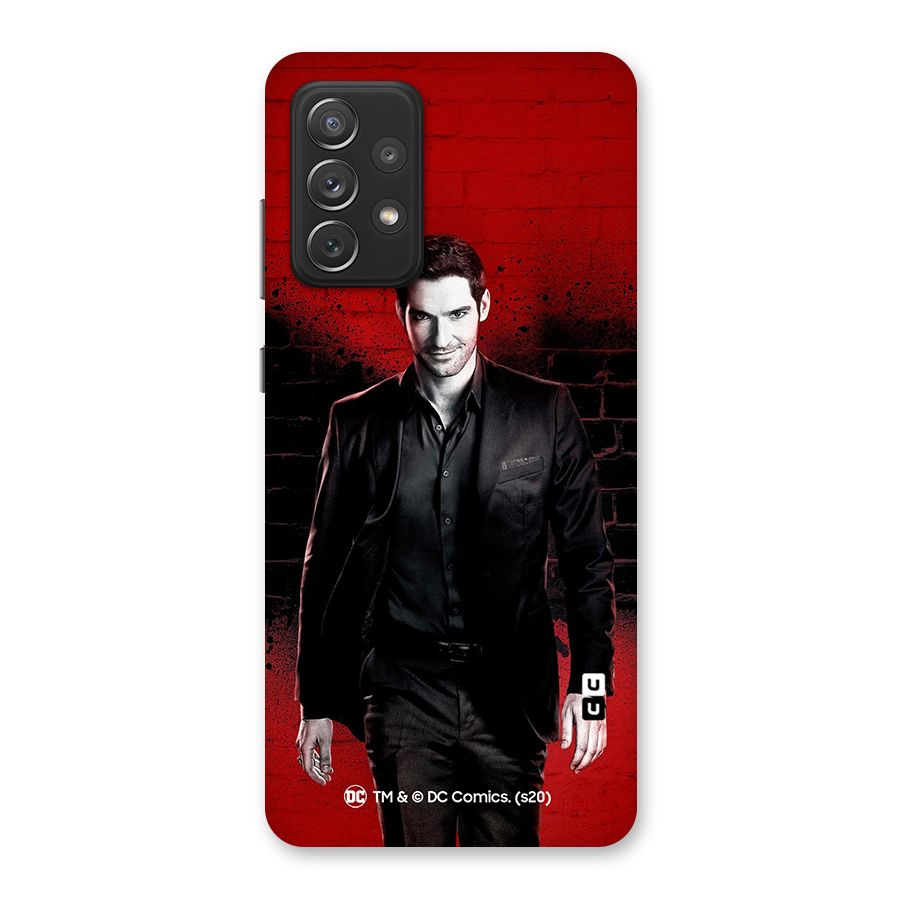 Lucifer Morningstar Wings Shadow Back Case for Galaxy A72