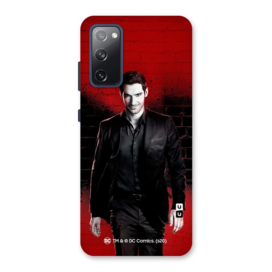 Lucifer Morningstar Wings Shadow Back Case for Galaxy S20 FE