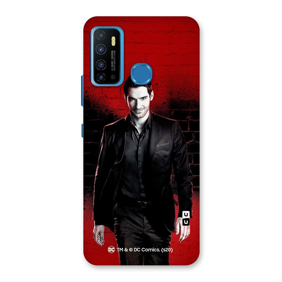 Lucifer Morningstar Wings Shadow Back Case for Infinix Hot 9