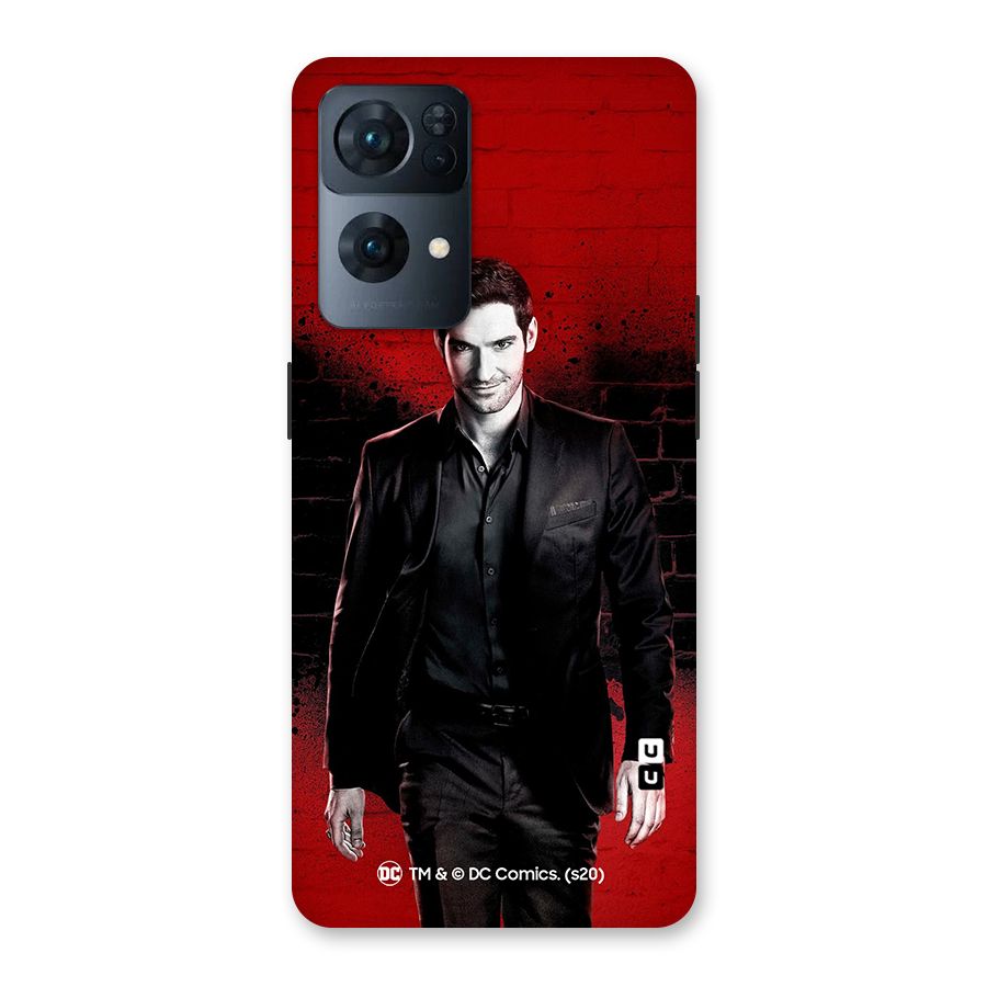 Lucifer Morningstar Wings Shadow Back Case for Oppo Reno7 Pro 5G