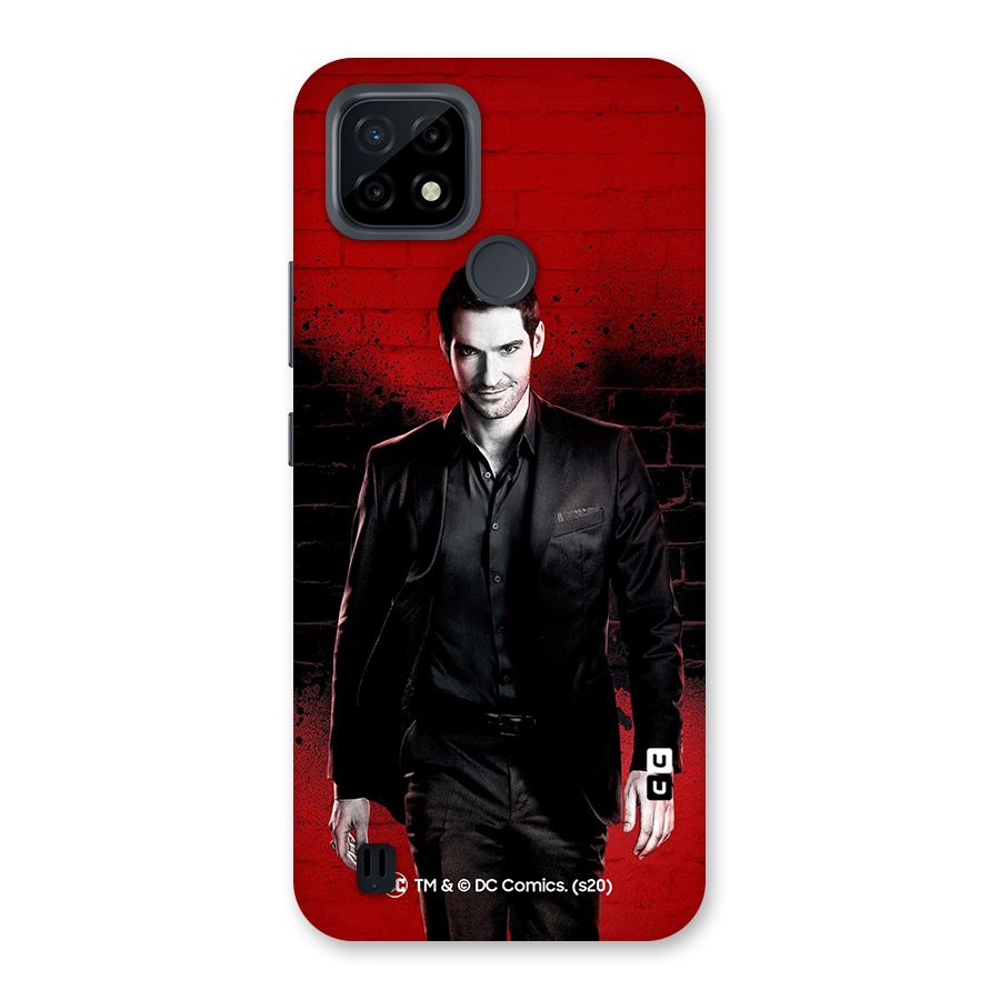 Lucifer Morningstar Wings Shadow Back Case for Realme C21