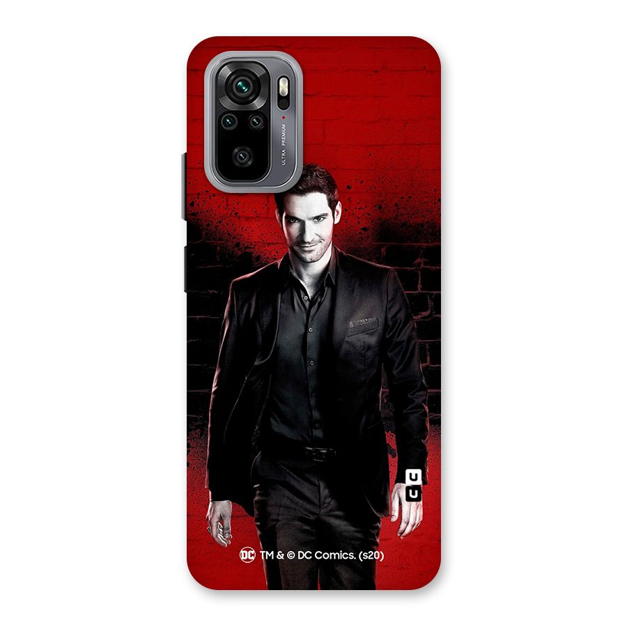Lucifer Morningstar Wings Shadow Back Case for Redmi Note 10