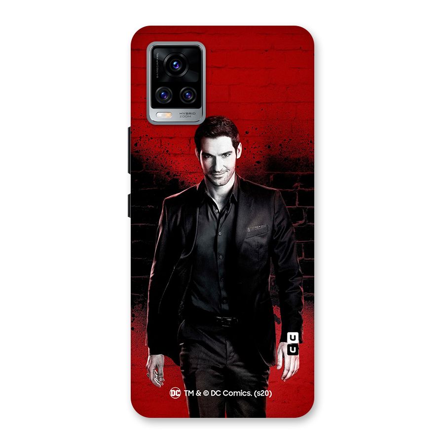 Lucifer Morningstar Wings Shadow Back Case for Vivo V20 Pro