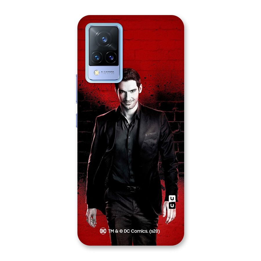 Lucifer Morningstar Wings Shadow Back Case for Vivo V21 5G