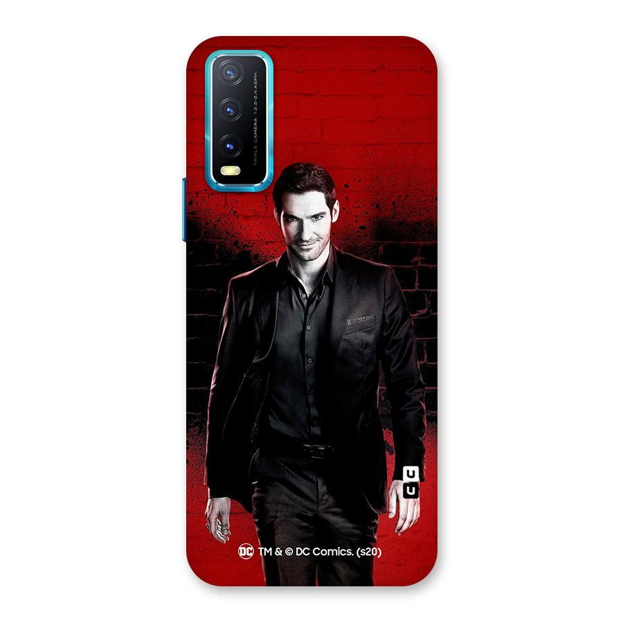 Lucifer Morningstar Wings Shadow Back Case for Vivo Y20G
