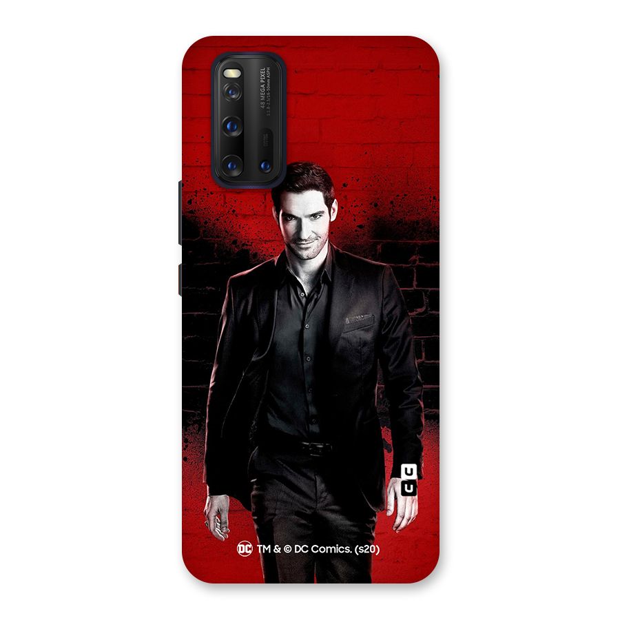 Lucifer Morningstar Wings Shadow Back Case for Vivo iQOO 3