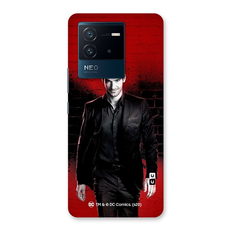Lucifer Morningstar Wings Shadow Back Case for Vivo iQOO Neo 6 5G